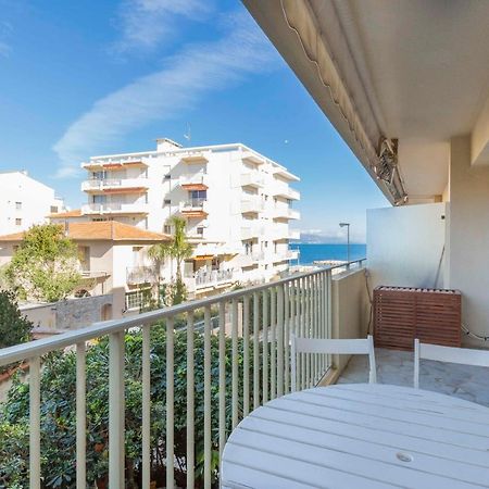 Chez J-P - 100M Beach 2-4Pers Terrace Sea View Pool Garage Antibes Eksteriør bilde
